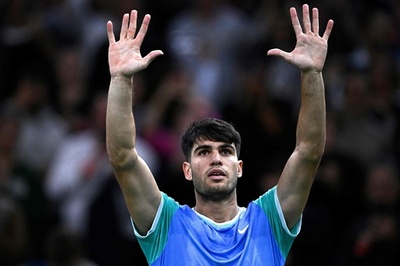 アルカラスがストレート勝ち パリ・マスターズ初戦突破