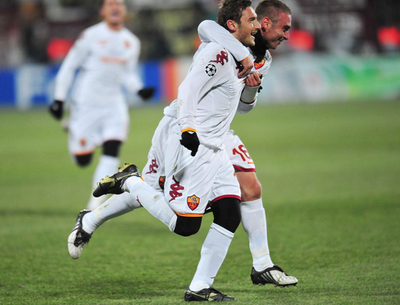 ASローマ クルージュを下しグループ首位に浮上