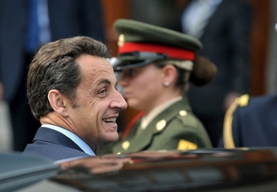 サルコジ大統領を生卵で迎えた男、アイルランド