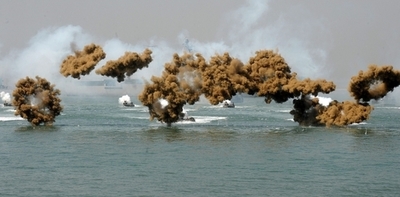 仁川上陸作戦から60年、仁川沖で上陸作戦の再現イベント