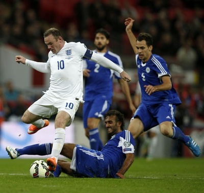 イングランドがサンマリノに5発大勝、欧州選手権予選