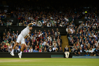 ジョコビッチが準々決勝進出 ウィンブルドン選手権