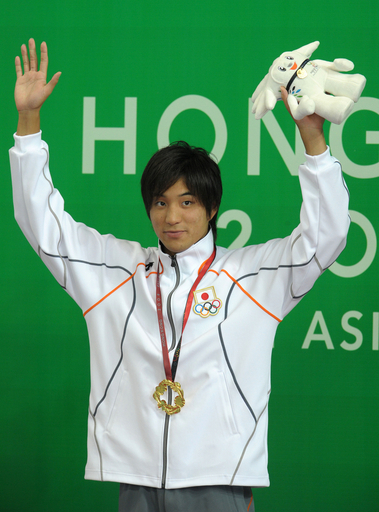 日本 競泳4種目で金メダル、東アジア競技大会