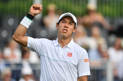 錦織がウィンブルドン前のエキシビ勝利、ナダルはストレート負け