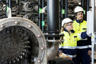 世界初の浸透膜発電の実証プラントが稼働、ノルウェー