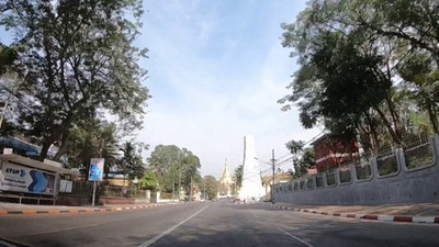 動画:ミャンマー軍事クーデターから2年、各地で無言の抗議