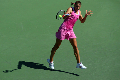 サフィナ ストレート勝ちで2回戦へ