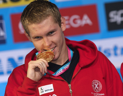 ＜第12回世界水泳選手権＞競泳、サヴリモヴィッチ 男子1500メートル自由形で金メダルを獲得 - オーストラリア