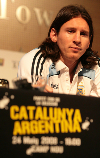 メッシ 北京五輪出場の意向を示す