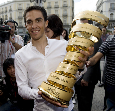 第91回ジロ王者のコンタドールがマドリードに凱旋