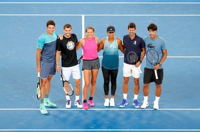 大坂、ジョコビッチらが全豪OP子ども向けイベントに登場