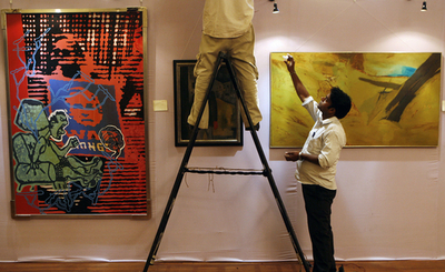 クリスティーズ、南アジア・アート作品の内覧会を開催