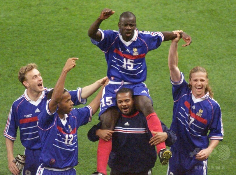 W杯ロシア大会決勝で戦うフランスとクロアチア、20年前の準決勝はフランスが勝利