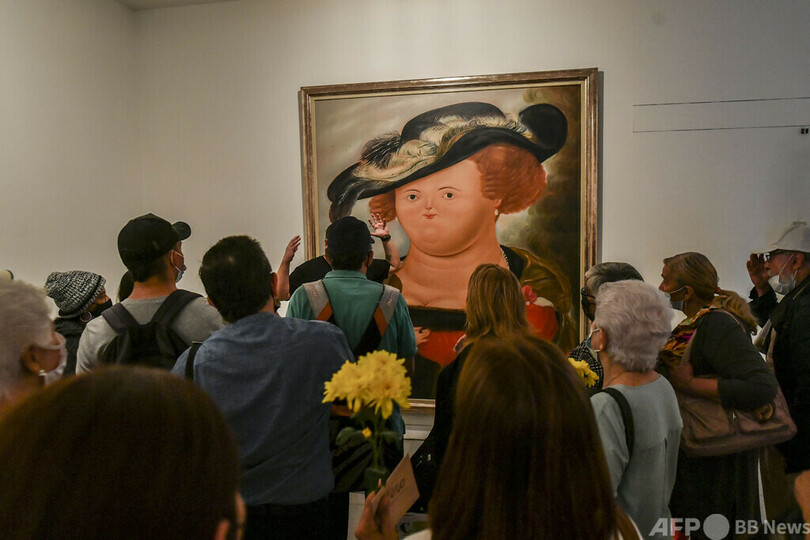 ふくよかな女性描き…ボテロ氏生誕90年記念イベント コロンビア