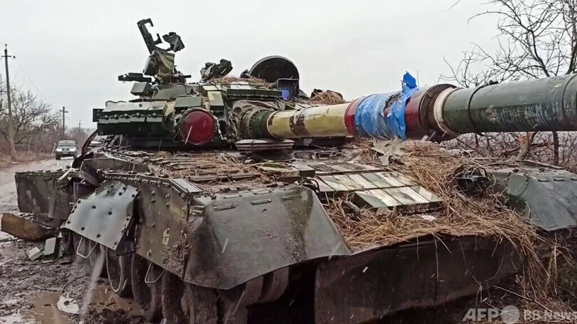 ウクライナ2都市で休戦、住民退避へ ロシア国防省