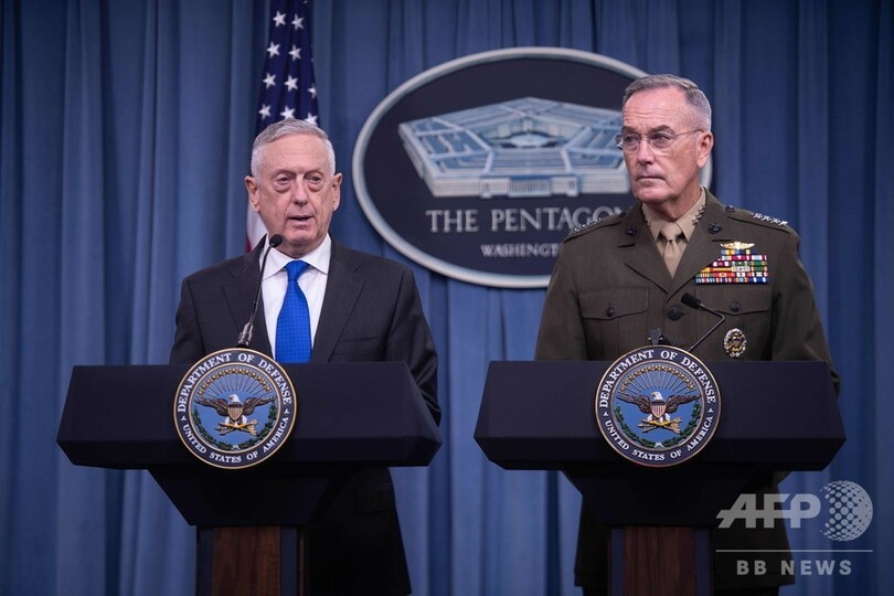 米、朝鮮半島での軍事演習中止措置の終了を表明