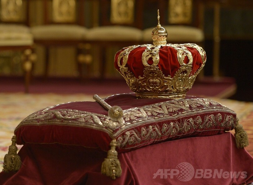 新国王フェリペ6世、戴冠式で即位の宣誓 スペイン