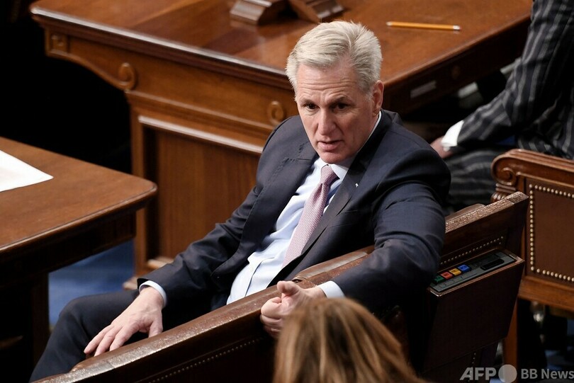米下院議長に共和党マッカーシー氏、15回目の投票で決着