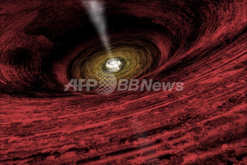 太陽の170億倍、超大質量ブラックホールを発見 観測史上最大か 太陽の170億倍、超大質量ブラックホールを発見 観測史上最大か