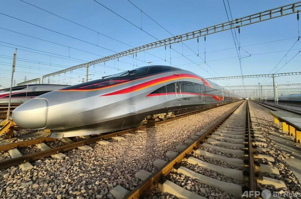 中国山西省で新型スマート高速列車が初運行 写真1枚 国際ニュース