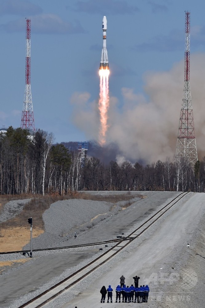 ロシア極東の新宇宙基地 ロケット第1号打ち上げに成功 写真8枚 国際ニュース Afpbb News