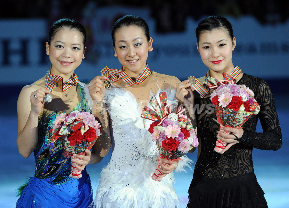 浅田真央が優勝 表彰台を日本勢が独占 四大陸選手権 写真25枚 国際ニュース Afpbb News