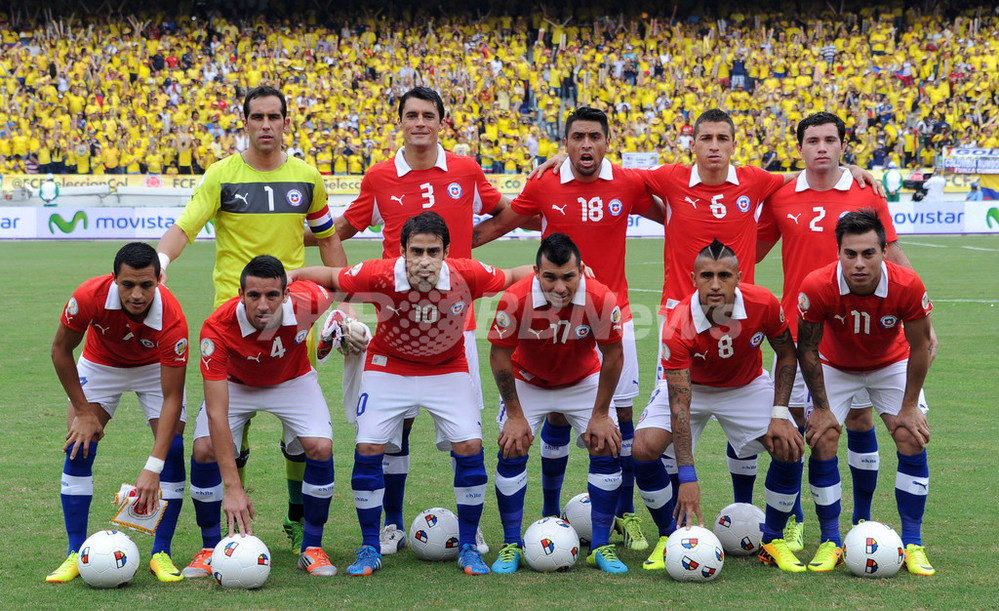 W杯出場国紹介 チリ代表 写真1枚 国際ニュース Afpbb News