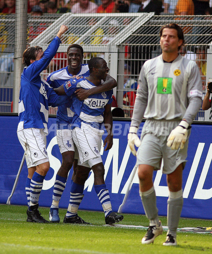 デュイスブルク ドルトムントを降しシーズン初戦を白星で飾る 写真5枚 国際ニュース：AFPBB News