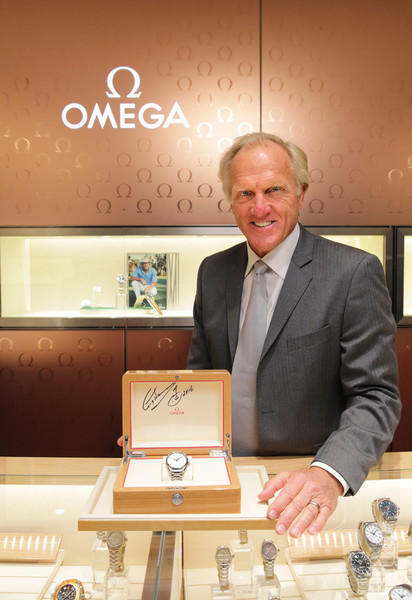 オメガ小田急百貨店新宿店リニューアル、グレッグ来店