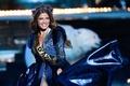 仏南部マルセイユで開催された「ミス・フランス2020」大会で、パフォーマンスを披露するコートダジュール代表（2019年12月14日撮影）。(c)CHRISTOPHE SIMON / AFP