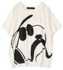 ユーモア・ショップ バイ エイ・ネットだけの限定Tシャツを販売／「グラヒゲムジ」6300円（メルシーボークー、）(c)senken h