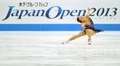 フィギュアスケート、地域対抗戦のジャパンオープン（Japan Open 2013）。演技に臨む浅田真央（Mao Asada、2013年10月5日撮影）。(c)AFP/KAZUHIRO NOGI