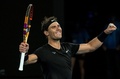 男子テニス、メルボルン・サマー・セット、シングルス決勝。優勝を喜ぶラファエル・ナダル（2022年1月9日撮影）。(c)Mike FREY / AFP
