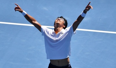 新鋭チョン・ヒョンが全豪OPベスト4！韓国史上初の快挙