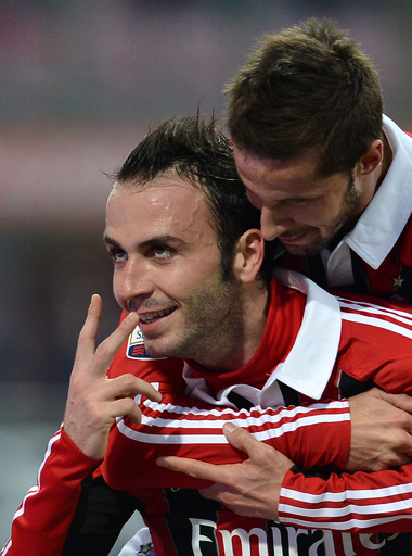 ACミランがシエナに勝利