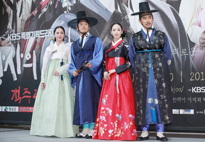 新ドラマ「商売の神－客主2015」の制作発表会、ソウルで開催