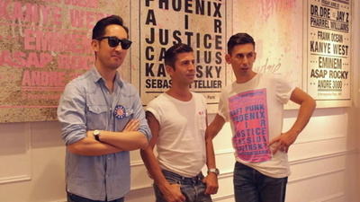 ＜動画＞アンドレとメゾン キツネのコラボ展「Dream Concert Art Show」開催