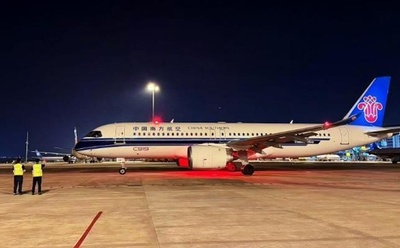 中国国産大型旅客機C919 地方空港での商業便初運航を完了