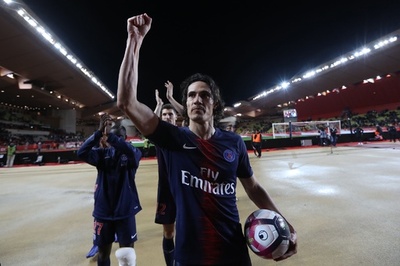 PSGがカヴァーニ3発などで大勝、モナコのアンリ監督は苦悩続く