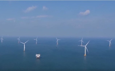 18MW中速全集積洋上風力発電ユニットの設置完了 中国