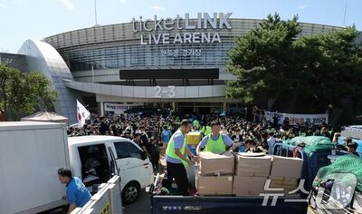 ソウルの開票所封鎖デモ100日、競技場被害4億2800万ウォン…公演中止相次ぐ