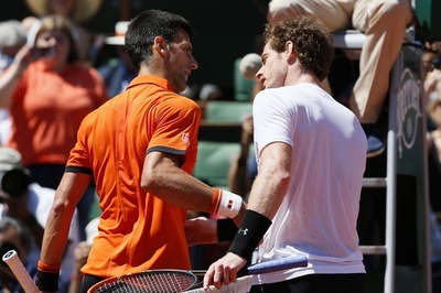 ジョコビッチがマレー下す、ワウリンカの待つ決勝へ 全仏オープン