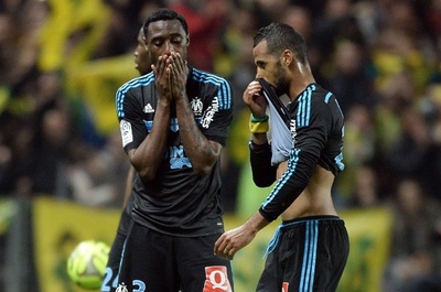 マルセイユ、ナントに敗れさらなる痛手