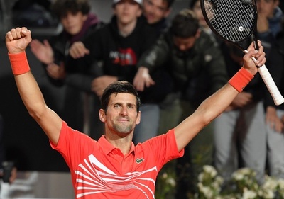 ジョコ、ナダル戦は「究極の挑戦」 イタリア国際決勝で54回目激突