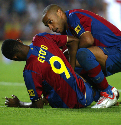 エトー 右足痛め2か月の戦線離脱