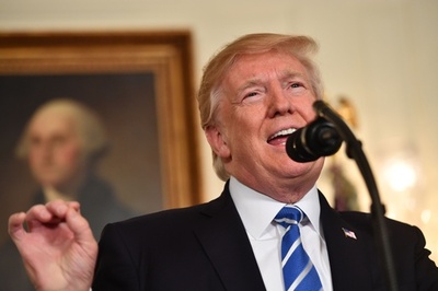 北朝鮮への中国特使派遣は「大きな動き」、トランプ大統領