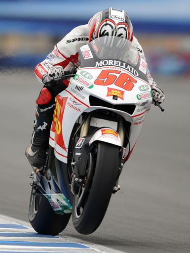 中野真矢 米国GPで10位に