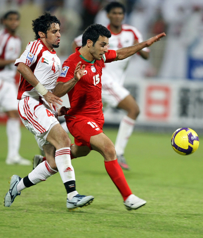 イラン UAEと引き分ける、W杯予選