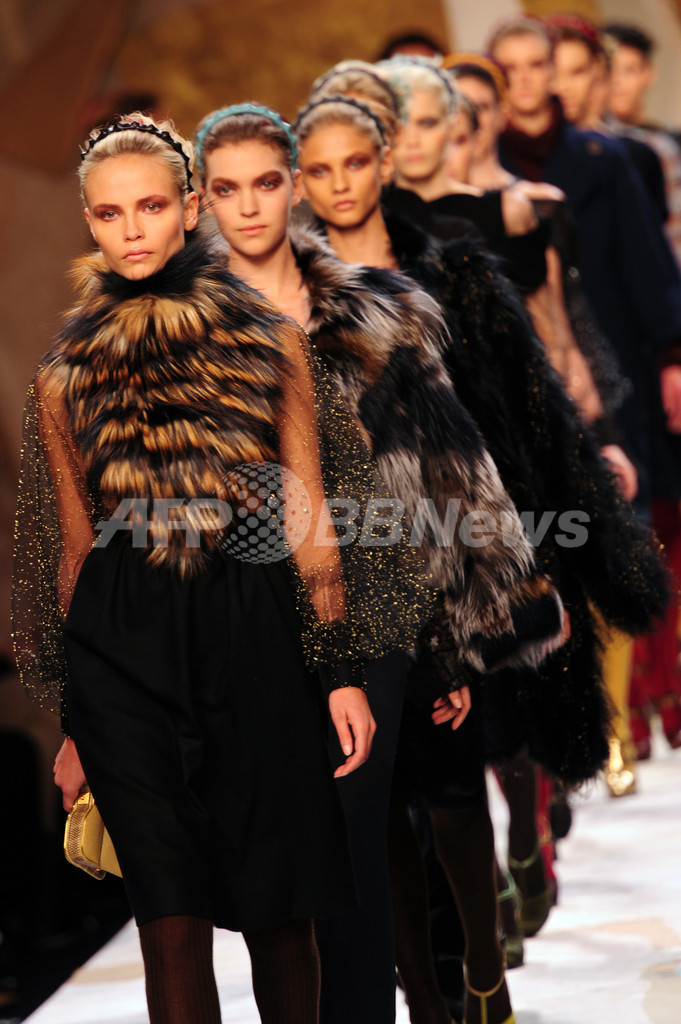 ソウル市 フェンディ の秋冬コレクションで毛皮排除を求める 写真1枚 国際ニュース Afpbb News