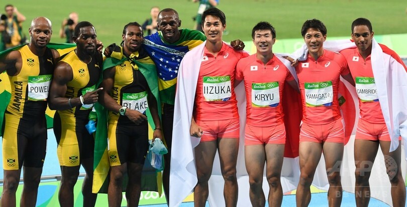 日本が銀メダル獲得！ 男子400mリレーで快挙